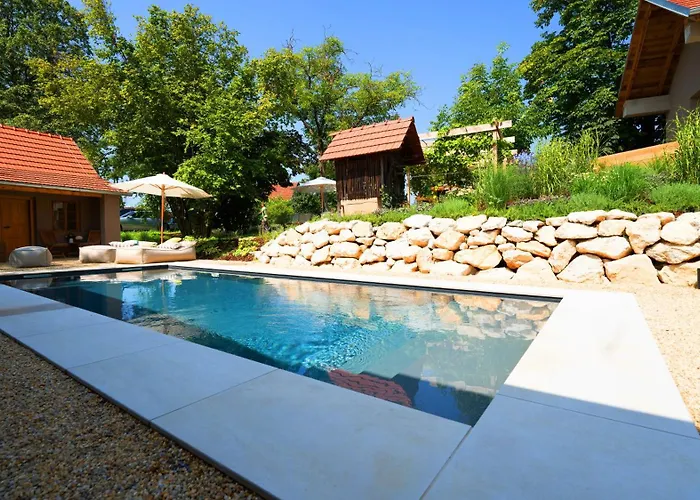 Premium Gardenguesthouse Mlinar With Pool & Sauna Guest house Fokovci